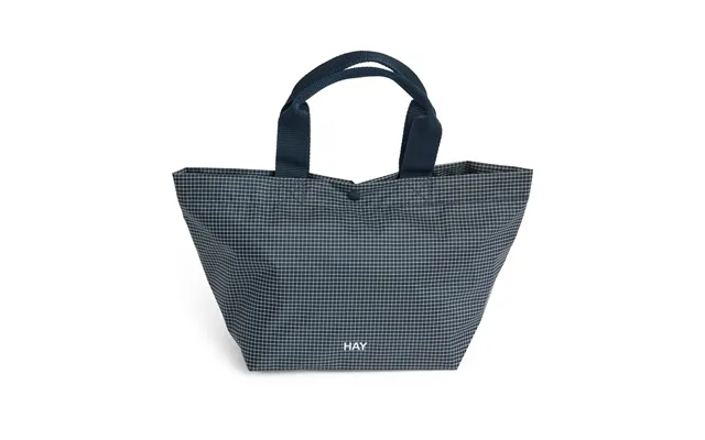 Hay Grid Everyday Bag Dark Blue - Mini