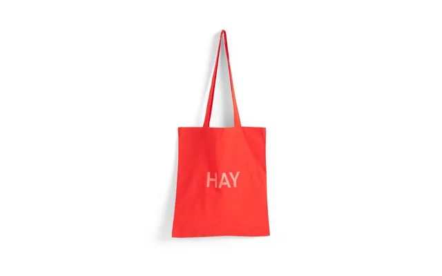 Hay Hay Tote Bag Poppy Red