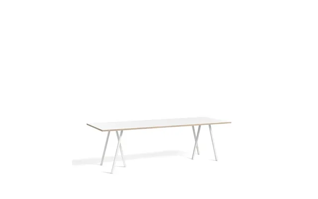 Hay Loop Stand Dining Table White Laminate-white - 250 Cm