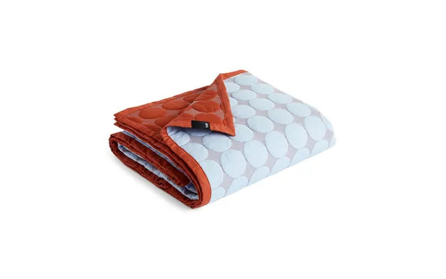 Hay Mega Dot Bedspread Organic 235x245 Cm Light Blue