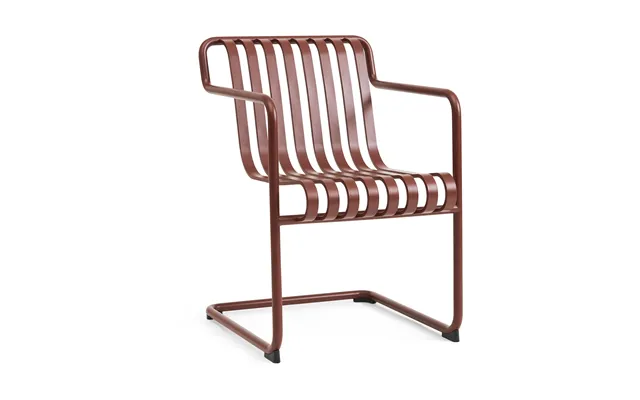 Hay Palissade Cantilever Dining Armchair Iron Red product image