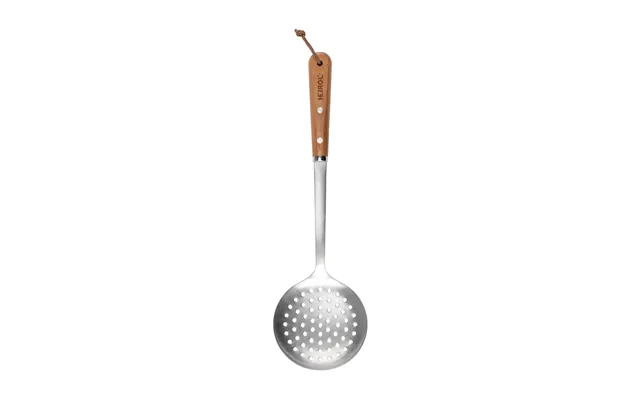 Heirol Stainless Steel Skimmer 37.5 Cm Beech
