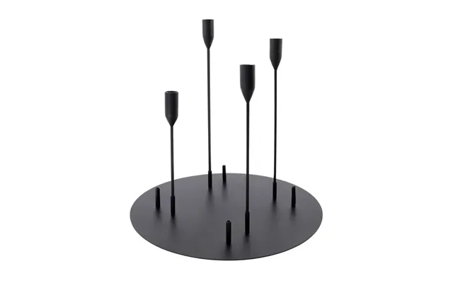 House Doctor Advent Candle Sticks Ø40 Cm Black