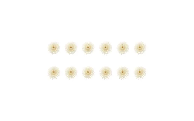 House Doctor Fold Paper Stars 12-pack Ivory
