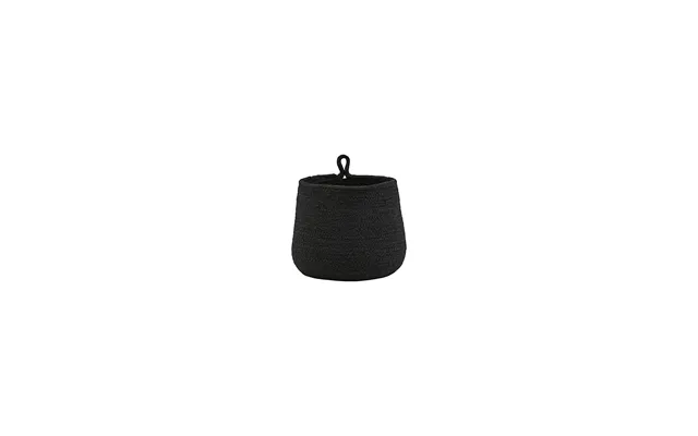 House Doctor Hanging Basket Black
