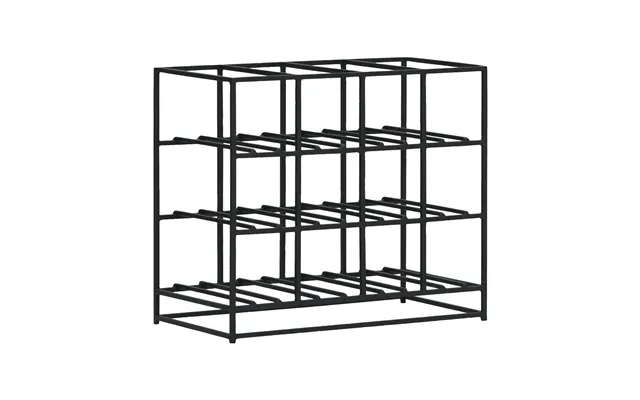 House Doctor House Doctor Wine Rack 12 Bottles 41x35 Cm Black