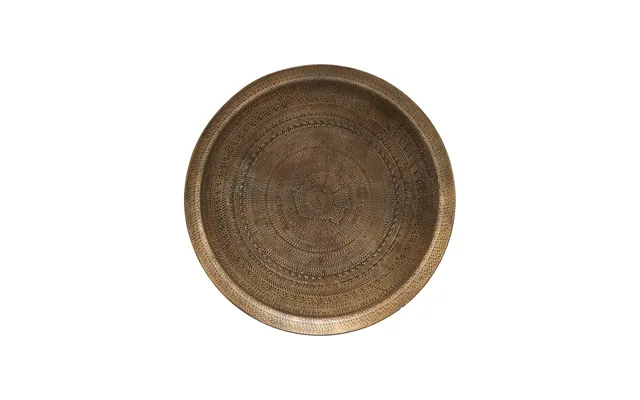 House Doctor Jhansi Tray Ø29 Cm Brass