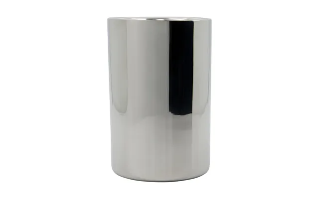 House Doctor Kett Wine Cooler Ø12.5x18 Cm Silver Finish