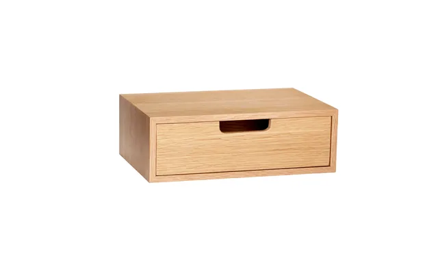 Hübsch Hide Storage Box Oak