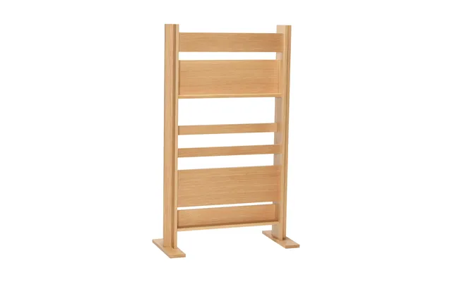 Hübsch Shape Magazine Rack Oak