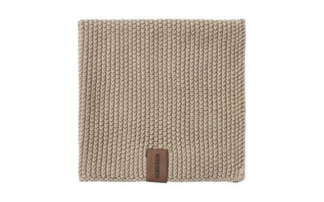 Humdakin Humdakin Knitted Dishcloth 28x28 Cm Oak