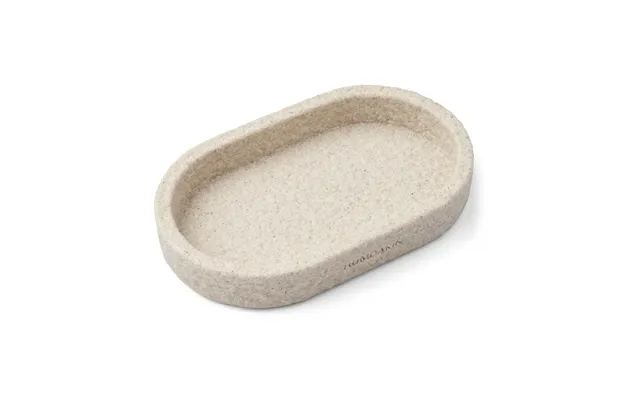 Humdakin Humdakin Sandstone Oval Tray 15x25 Cm Natural