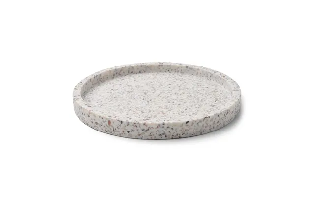 Humdakin Humdakin Terrazzo Rund Tray Ø20 Cm White-brown