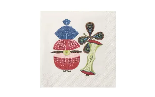 Iittala Taika Napkin 33x33 Cm 20-pack Red