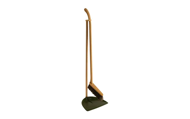 Iris Hantverk Iris Hantverk Dustpan & Brush Set Moss Green