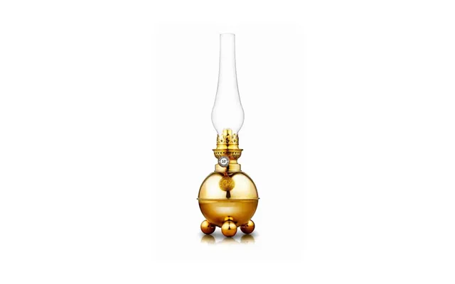Karlskrona Lampfabrik Dragsö Kerosene Lamp 38 Cm Brass