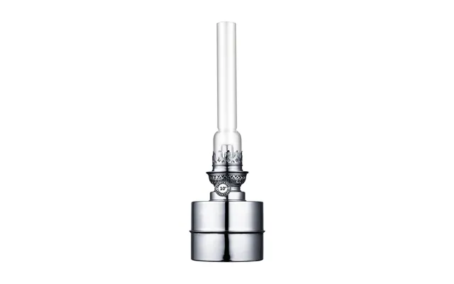 Karlskrona Lampfabrik Flaggskär Paraffin Lamp Nickel