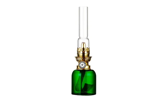 Karlskrona Lampfabrik Koholmen Paraffin Lamp Green