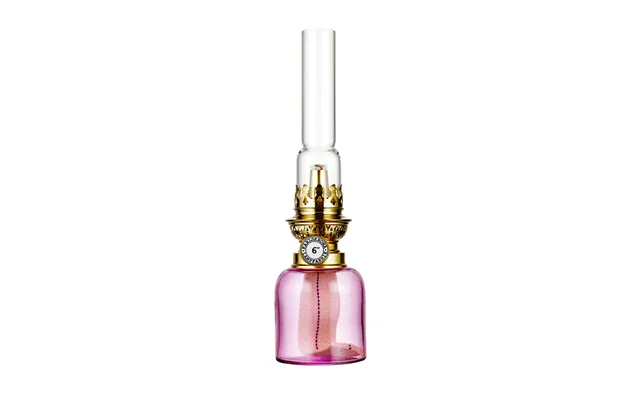 Karlskrona Lampfabrik Koholmen Paraffin Lamp Pink-ash
