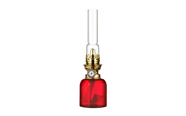 Karlskrona Lampfabrik Koholmen Paraffin Lamp Roby Red