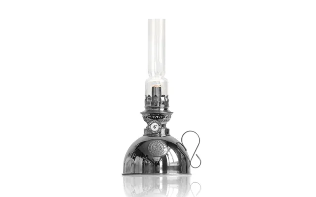 Karlskrona Lampfabrik Nattlampan Paraffin Lamp Nickel