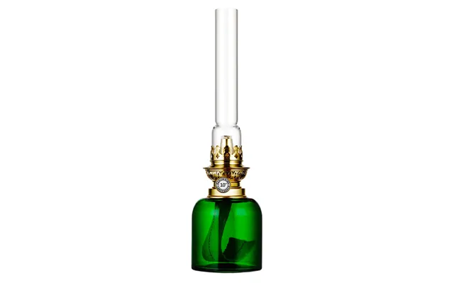 Karlskrona Lampfabrik Skeppsholmen Paraffin Lamp Green