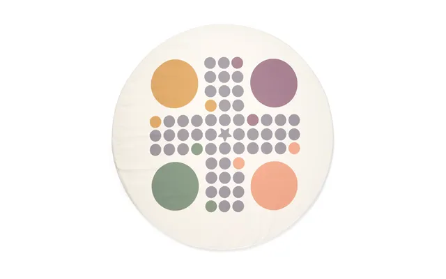Kid's Concept Kid's Base Play Mat Ludo Ø110 Cm White product image
