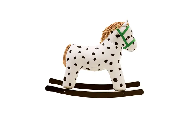 Kid's Concept Pippi Rocking Horse White-black