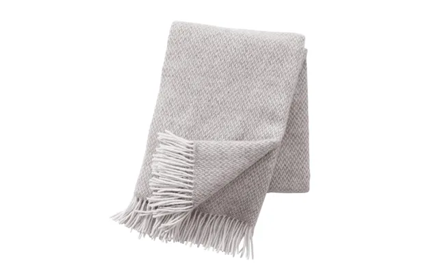 Klippan Yllefabrik Pulse Wool Throw Sand Beige