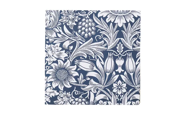 Klippan Yllefabrik Sunflower Napkin 33x33 Cm 20-pack Dark Denim