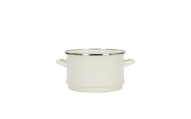 Kockums Jernverk Kockums Colander With Steam Cooking Function Cream Lux Beige