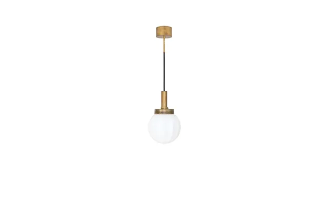 Konsthantverk Klyfta Pendant Ø15 Cm Raw Brass-opal