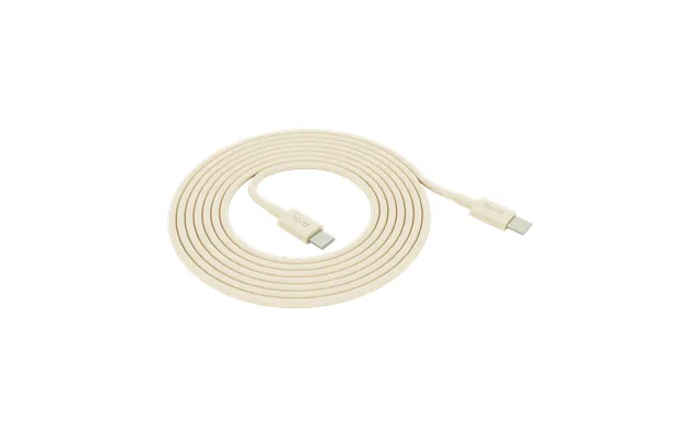 Kord Kord Usb-c To Usb-c Charging Cable 1,8 M Pearled Ivory