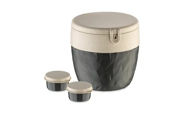 Koziol Bentobox Lunch Box L Natural Ash Grey