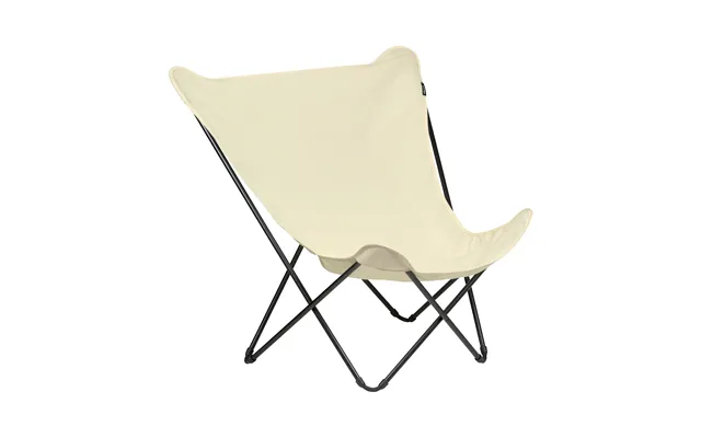 Lafuma Popup Xl Seville Sun Lounger Ecru White