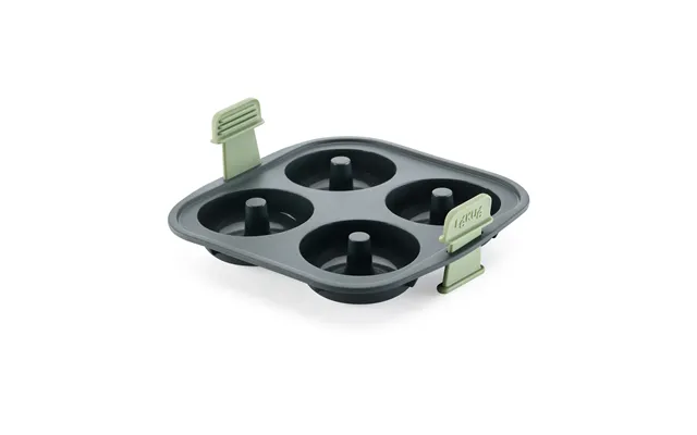 Lékué Lékué Air Fryer Doughnut Mold 4 Pcs Grey