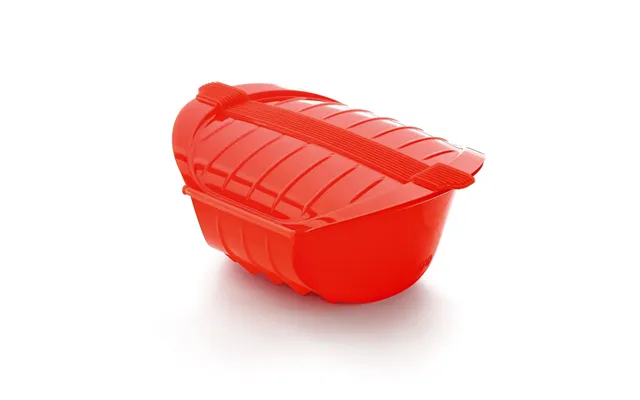 Lékué Lékué Deep Steamer Micro 1 2 Servings. Red