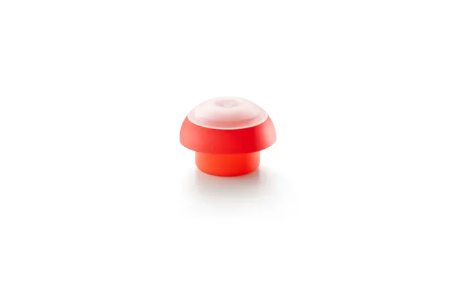 Lékué Lékué Egg Poacher Micro Round Red