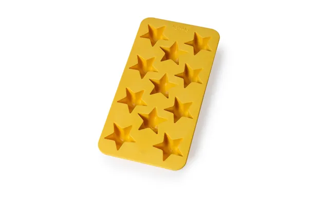 Lékué Lékué Ice Cube Tray With Lid Yellow Stars