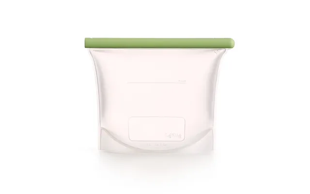 Lékué Lékué Reusable Silicone Bag Green 1 L