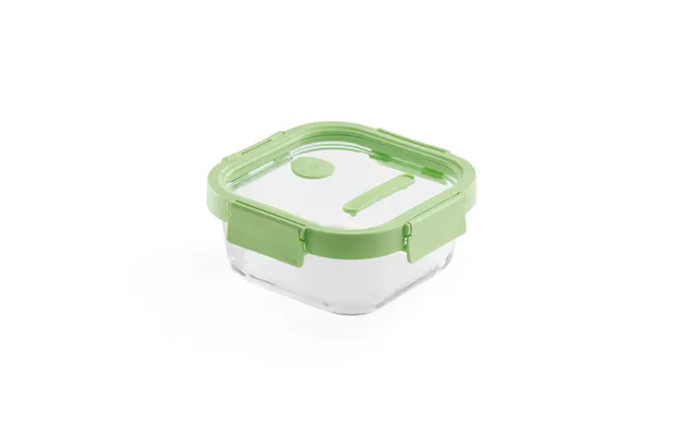 Lékué Lékué Square Glass Lunchbox 0.8 L Green