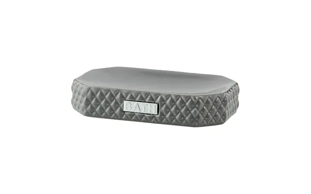 Lene Bjerre Marion Soap Holder 13.5x9 Cm Monument Grey-silver