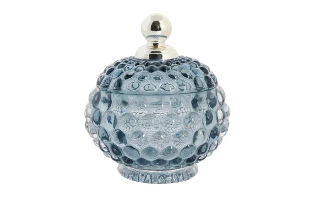 Lene Bjerre Miya Storage Jar With Lid Ø10 Cm Blue