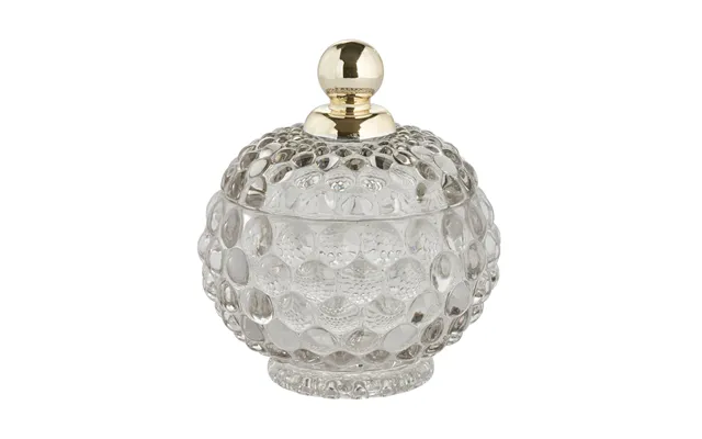 Lene Bjerre Miya Storage Jar With Lid Ø10 Cm Light Grey