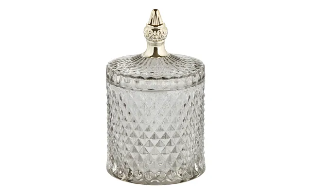 Lene Bjerre Miya Storage Jar With Lid Ø10.5 Cm Light Grey