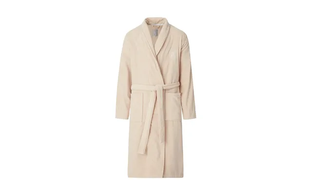 Lexington Hotel Velour Bathrobe Xs Beige