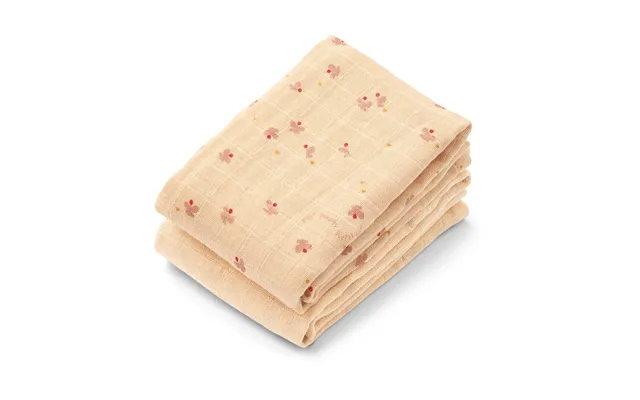 Liewood Lewis Muslin Blanket 2-pack 65x65 Cm Mini Butterfly-apple Blossom Mix product image
