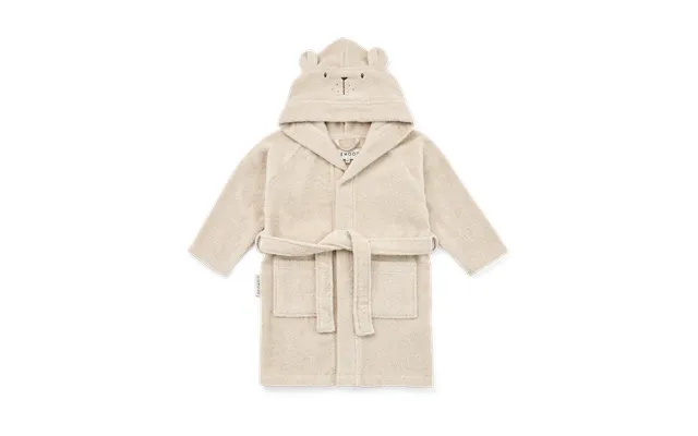 Liewood Lily Bathrobe - Polarbear Sandy 1-2 Years