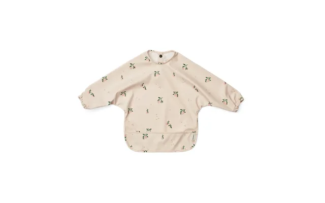 Liewood Merle Bib With Sleeve Peach-sea Shell Mix