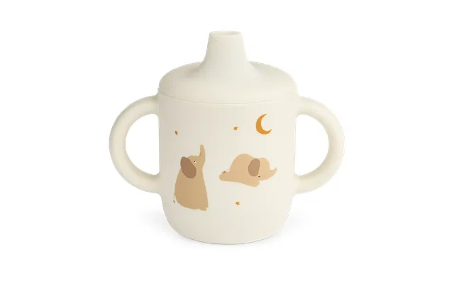 Liewood Neil Sippy Cup 15 Cl Elephant-creme De La Creme